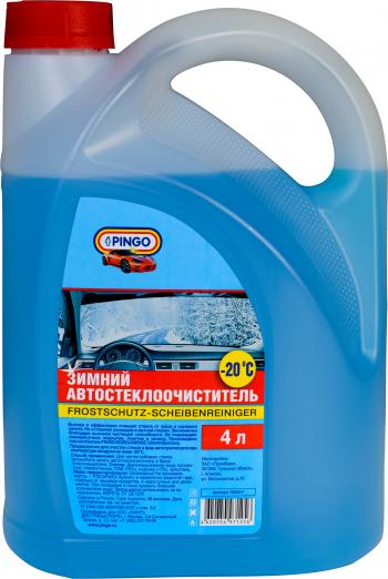 819 р. Зимний автостеклоочиститель PINGO-20, канистра 4л с лейкой Pingo 75020-7  с доставкой в г. Керчь. Увеличить фотографию 1