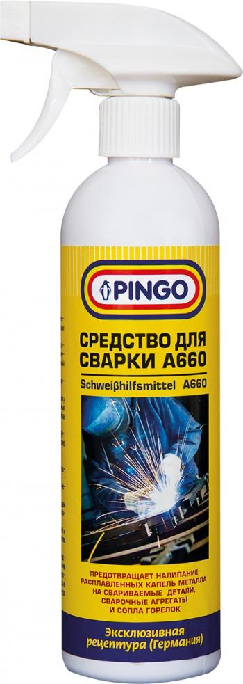 699 р. Средство для сварки А 660, спрей 500 мл. Pingo 95050-0  с доставкой в г. Керчь. Увеличить фотографию 1