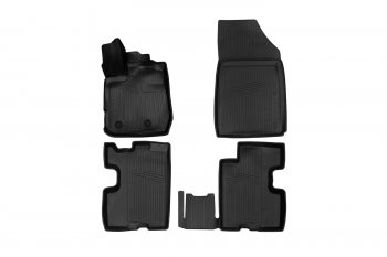 429 р. Rubber floor mats (vacuum)  Рено ЛДЖК RENAULT 7711821130  с доставкой в г. Керчь. Увеличить фотографию 1