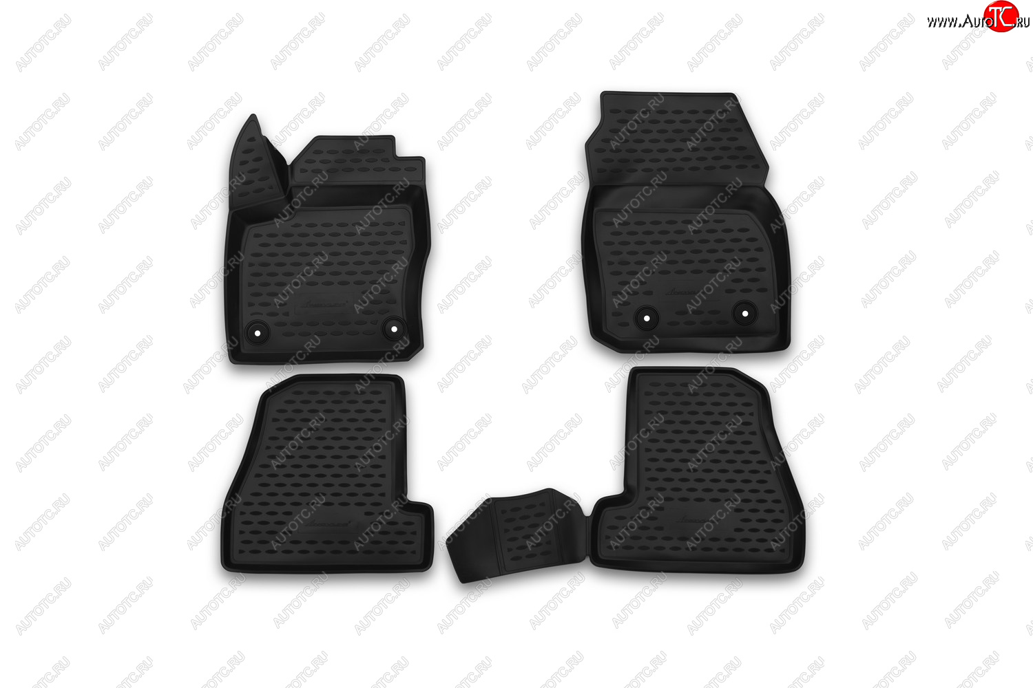 339 р. Коврики в салон FORD Focus 3, 042011-2015, 2015- 4 шт. (полиуретан)  Форд Фокус FORD 1751152  с доставкой в г. Керчь
