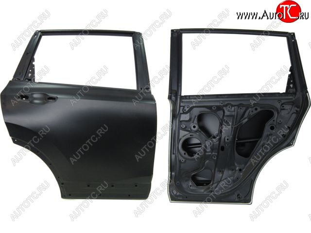29 699 р. Правая дверь задняя BodyParts Honda CR-V RW,RT дорестайлинг (2016-2020) (Неокрашенная)  с доставкой в г. Керчь
