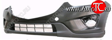 3 599 р. Бампер передний BodyParts  Mazda CX-5  KE (2011-2014) дорестайлинг (Неокрашенный)  с доставкой в г. Керчь