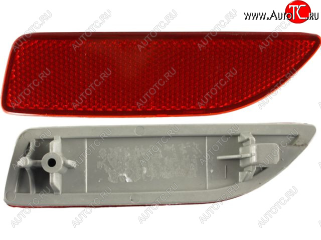 245 р. Левый катафот заднего бампера (пр-во Китай) BODYPARTS  Toyota Corolla  E150 (2009-2013) седан рестайлинг  с доставкой в г. Керчь