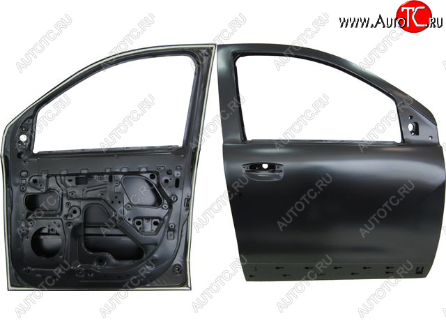 16 999 р. Правая дверь передняя BodyParts Renault Dokker (2012-2025) (Неокрашенная)  с доставкой в г. Керчь