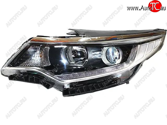 9 749 р. Левая фара (диодная) BODYPARTS  KIA Optima  4 JF (2016-2018) дорестайлинг седан  с доставкой в г. Керчь