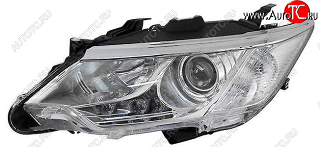 8 999 р. Левая фара (с электрокорректором, ксенон) BODYPARTS Toyota Camry XV55 1-ый рестайлинг (2014-2017)  с доставкой в г. Керчь