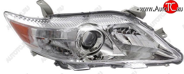 6 599 р. Правая фара передняя BodyParts Toyota Camry XV40 рестайлинг (2009-2011)  с доставкой в г. Керчь