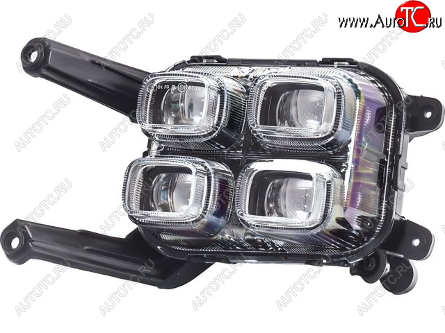 6 449 р. Левая противотуманная фара (диодня) BODYPARTS  KIA Sportage  4 QL (2016-2018) дорестайлинг  с доставкой в г. Керчь