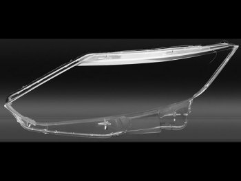 Левое стекло передней фары (пр-во Китай) BODYPARTS Nissan Qashqai  2 (2013-2019) J11 дорестайлинг