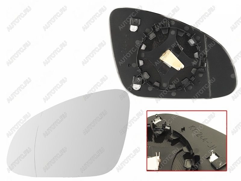 849 р. ASTRA 09- СТЕКЛО ЗЕРКАЛА ЛЕВ С ПОДОГРЕВ (Китай) BodyParts opast09-461-l  с доставкой в г. Керчь