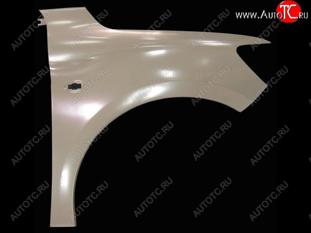 3 599 р. Правое крыло (с отверстием под повторитель поворота) BodyParts CITROEN C-elysee дорестайлинг (2012-2017) (Неокрашенное)  с доставкой в г. Керчь
