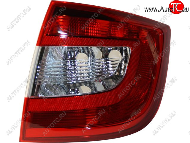 2 199 р. Правый фонарь BODYPARTS Skoda Rapid NH3 дорестайлинг лифтбэк (2012-2017)  с доставкой в г. Керчь
