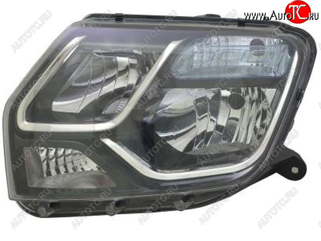 5 599 р. Левая фара передняя BodyParts Renault Duster HS рестайлинг (2015-2021)  с доставкой в г. Керчь