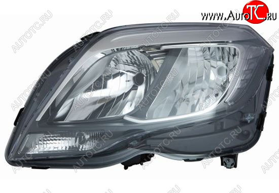10 649 р. Левая фара (c электрокорректором) DEPO  Mercedes-Benz C-Class  W204 (2011-2015) рестайлинг седан  с доставкой в г. Керчь