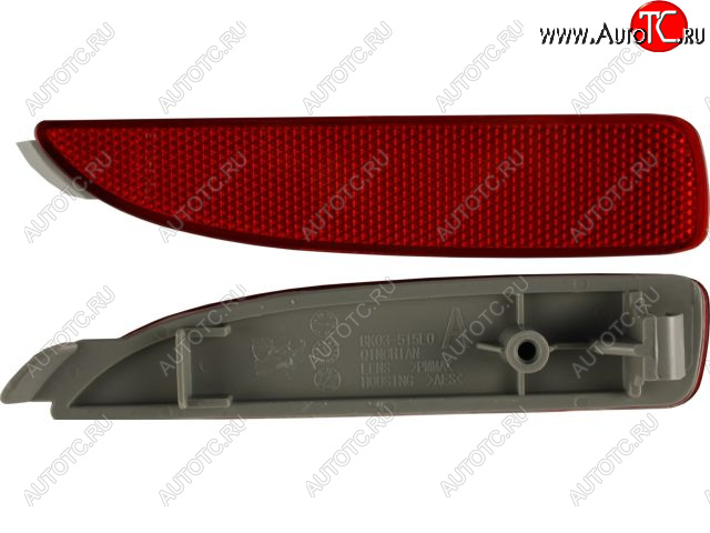 259 р. 3 (MAZDA 6 13-) ФОНАРЬ-КАТАФОТ ПРАВ В ЗАДН БАМПЕР (СЕДАН) (Китай) BODYPARTS mzx0313-050-r  с доставкой в г. Керчь
