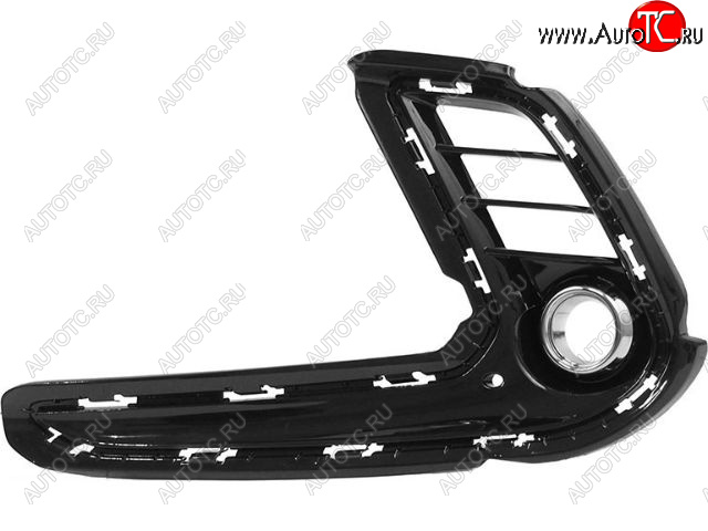 729 р. Левая решетка переднего бампера (с отверстием под ПТФ, пр-во Китай) BodyParts  Hyundai Elantra  AD (2016-2019) дорестайлинг  с доставкой в г. Керчь