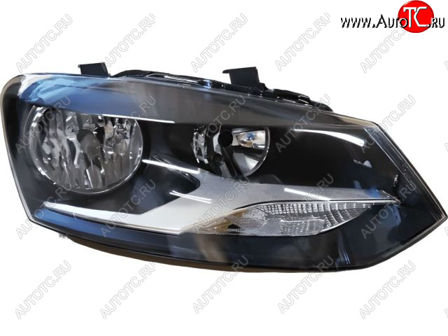 5 449 р. Правая фара (c электрокорректором) BODYPARTS  Volkswagen Polo  5 (2009-2015) седан дорестайлинг  с доставкой в г. Керчь