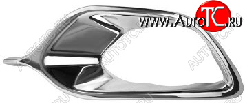 599 р. LOGAN МОЛДИНГ РЕШЕТКИ БАМПЕРА ЛЕВ ХРОМ (Китай) BODYPARTS rnlog14-1d1-l  с доставкой в г. Керчь