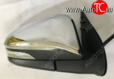 9 249 р. HILUX {FORTUNER 15-} ЗЕРКАЛО ПРАВ ЭЛЕКТР С УК.ПОВОР (convex) (Тайвань) ХРОМ TAIWAN tyhix15-451h-r  с доставкой в г. Керчь