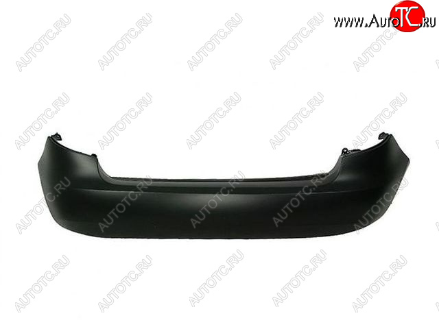 3 199 р. Бампер задний (с отверстием под катафот) BodyParts  Skoda Fabia  Mk2 (2010-2014) хэтчбэк рестайлинг (Неокрашенный)  с доставкой в г. Керчь