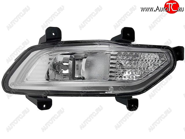 2 399 р. Правая противотуманная фара BodyParts  Daewoo Gentra  KLAS (2012-2016) седан  с доставкой в г. Керчь
