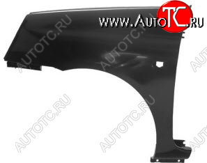 2 379 р. Левое крыло переднее (пластик, с отверстием под повторитель поворота) BodyParts  Renault Clio ( CB,  BB) - Symbol  седан (Неокрашенное)  с доставкой в г. Керчь