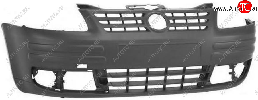 4 699 р. Бампер передний (Италия) BodyParts  Volkswagen Caddy  2K (2010-2015) рестайлинг (Неокрашенный)  с доставкой в г. Керчь
