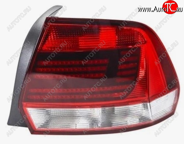 2 499 р. Правый фонарь BODYPARTS Volkswagen Polo 5 седан рестайлинг (2015-2020)  с доставкой в г. Керчь