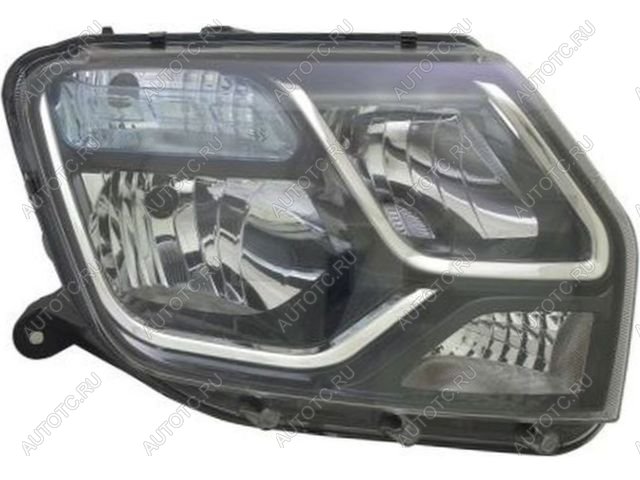 5 999 р. Правая фара (корректор) BODYPARTS  Renault Duster  HS (2010-2015) дорестайлинг  с доставкой в г. Керчь