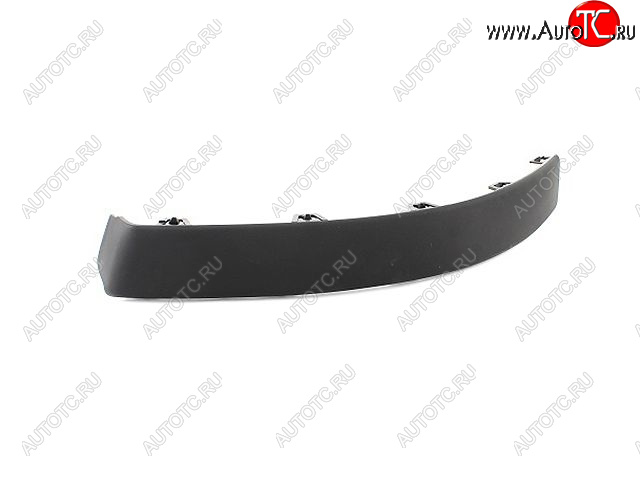 349 р. Левый молдинг переднего бампера BODYPARTS CITROEN C4  дорестайлинг, хэтчбэк 5 дв. (2004-2008) (Черный)  с доставкой в г. Керчь