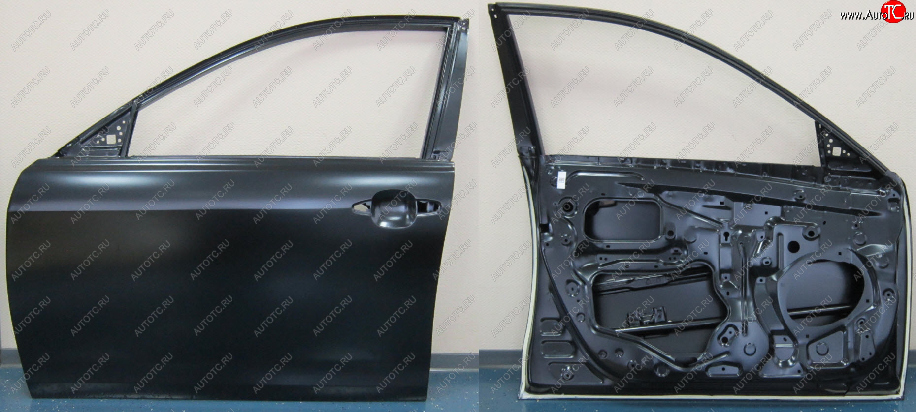 15 999 р. Левая дверь передняя BodyParts  Toyota Camry  XV40 (2006-2011) дорестайлинг, рестайлинг (Неокрашенная)  с доставкой в г. Керчь