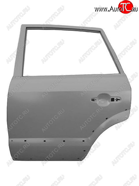 13 549 р. TUCSON 04- ДВЕРЬ ЗАДН ЛЕВ С ОТВ П МОЛДИНГ (Китай) BODYPARTS hntun04-520-l  с доставкой в г. Керчь