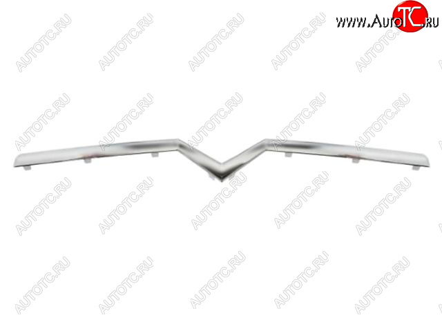 659 р. C4 МОЛДИНГ БАМПЕРА ПЕРЕДН ВЕРХН , ХРОМ (Китай) BODYPARTS cn0c405-172  с доставкой в г. Керчь