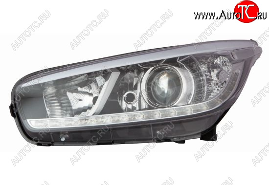 16 699 р. Левая фара (c электрокорректором) DEPO  KIA Ceed  2 JD (2012-2015) дорестайлинг, хэтчбэк  с доставкой в г. Керчь