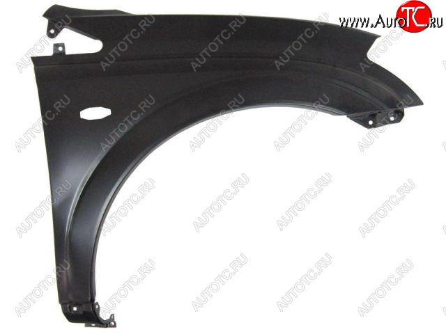 7 449 р. Правое крыло (с отверстием под повторитель поворота) BodyParts  SSANGYONG Kyron (2005-2016) дорестайлинг, рестайлинг (Неокрашенное)  с доставкой в г. Керчь