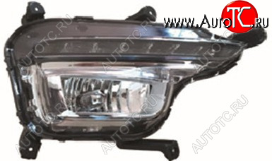 2 799 р. Противотуманная фара левая BODYPARTS KIA Rio 3 QB рестайлинг седан (2015-2017) (ДХО)  с доставкой в г. Керчь