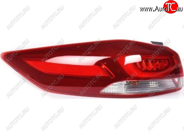 2 599 р. Левый фонарь задний (внешний) BodyParts  Hyundai Elantra  AD (2016-2019) дорестайлинг  с доставкой в г. Керчь