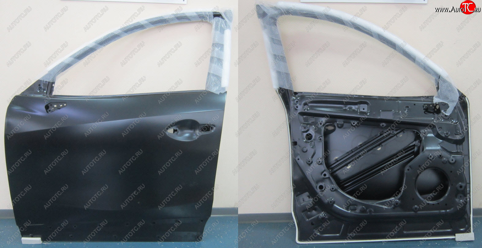 22 349 р. Левая дверь передняя BodyParts  Mazda CX-5  KE (2011-2017) дорестайлинг, рестайлинг (Неокрашенная)  с доставкой в г. Керчь