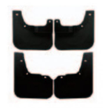 Комплект брызговиков (4 штуки) BodyParts Hyundai I30  FD (2007-2010) универсал дорестайлинг, хэтчбек дорестайлинг