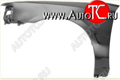 6 699 р. Левое крыло (с отверстием под повторитель поворота, Тайвань) BodyParts  Mazda 323  BW (1989-1993) рестайлинг седан (Неокрашенное)  с доставкой в г. Керчь