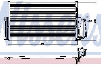 VECTRA КОНДЕНСАТОР КОНДИЦ (см.каталог) BODYPARTS opvca96-931
