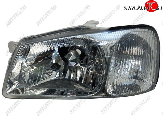 4 999 р. Левая фара (под корректор) BODYPARTS Hyundai Accent 2 LC седан дорестайлинг (ТагАЗ) (1999-2012)  с доставкой в г. Керчь