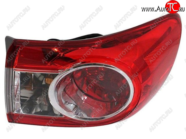 1 599 р. Правый фонарь (внешний) BodyParts  Toyota Corolla ( E140,  E150) (2009-2013) седан рестайлинг  с доставкой в г. Керчь