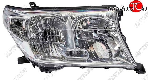 13 599 р. Правая фара (под корректор) DEPO Toyota Land Cruiser 200 дорестайлинг (2007-2012)  с доставкой в г. Керчь