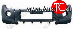 8 949 р. Передний бампер BODYPARTS Mitsubishi Pajero 4 V80 дорестайлинг (2006-2011) (неокрашенный)  с доставкой в г. Керчь