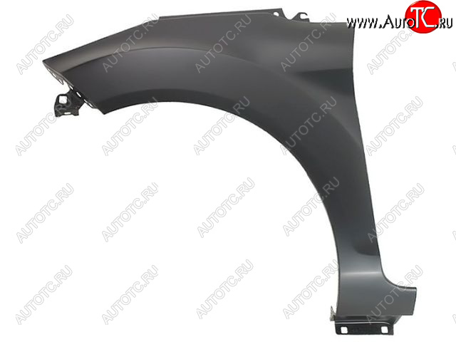 3 879 р. Левое крыло переднее (Тайвань) BodyParts Ford Fiesta 6 хэтчбэк 3 дв. дорестайлинг (2008-2013) (Неокрашенное)  с доставкой в г. Керчь