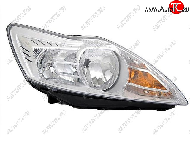 6 249 р. Правая фара BODYPARTS  Ford Focus  2 (2007-2011) седан рестайлинг  с доставкой в г. Керчь