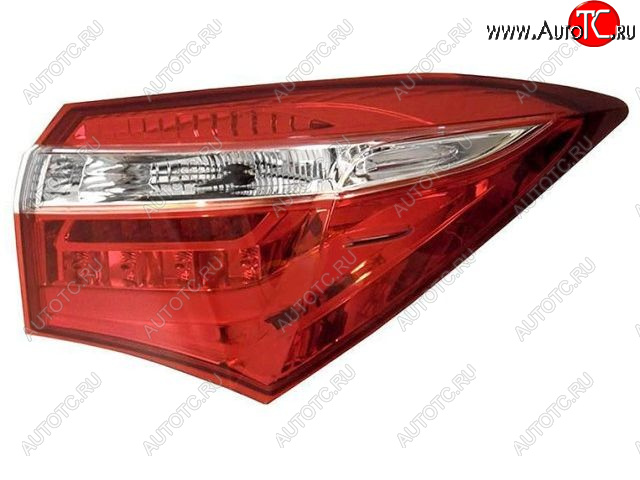 2 499 р. Правый фонарь задний (диодный, внешний) BodyParts Toyota Corolla E180 дорестайлинг (2013-2016)  с доставкой в г. Керчь