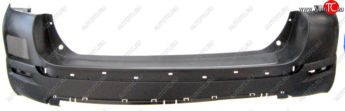 5 699 р. Бампер задний BodyParts Toyota Highlander XU40 рестайлинг (2010-2013) (Неокрашенный)  с доставкой в г. Керчь