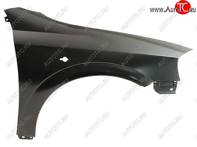 4 999 р. Правое крыло (с отверстием под повторитель поворота, Тайвань) BodyParts  Opel Astra  G (1998-2005) седан (Неокрашенное)  с доставкой в г. Керчь